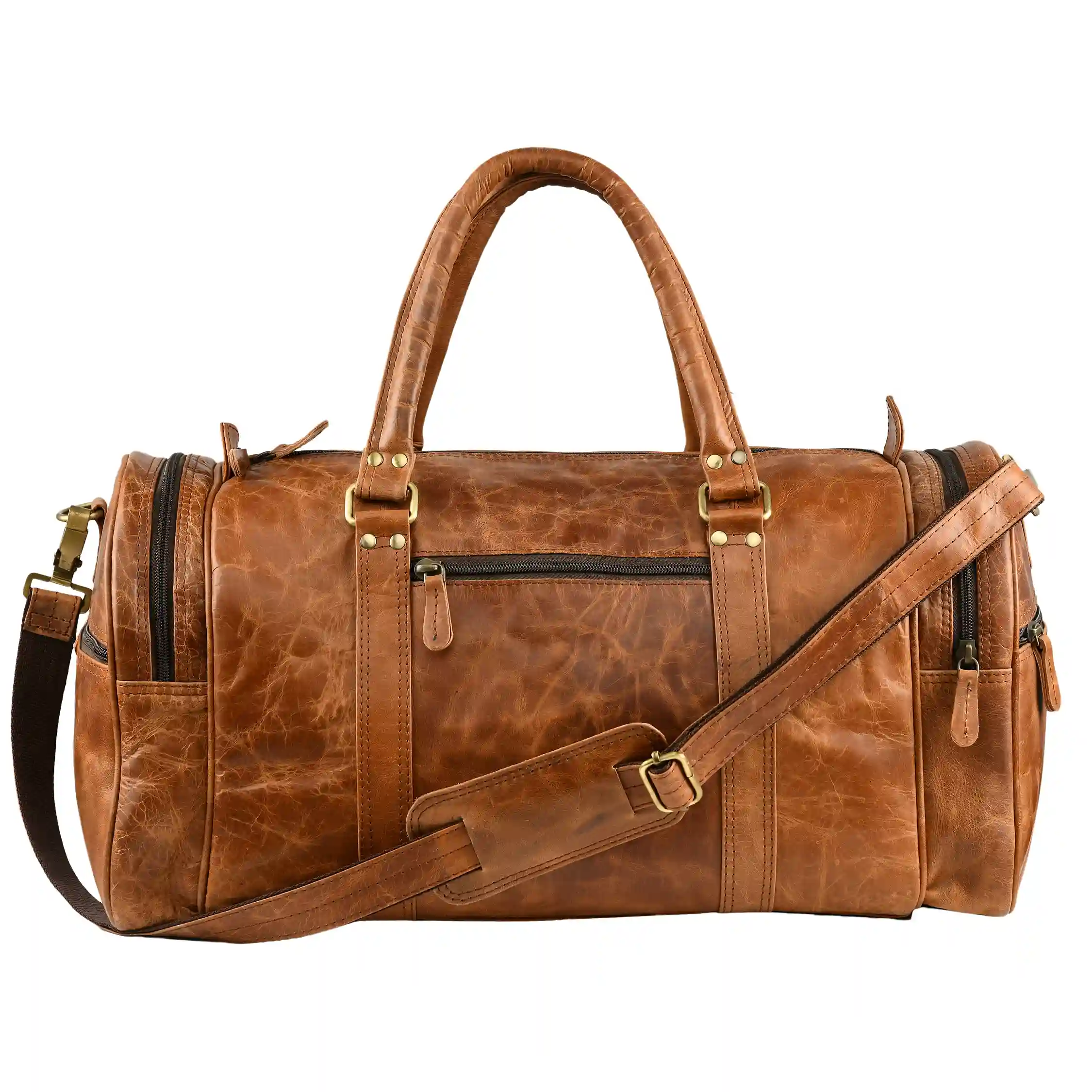 Alva Leather Duffel Bag