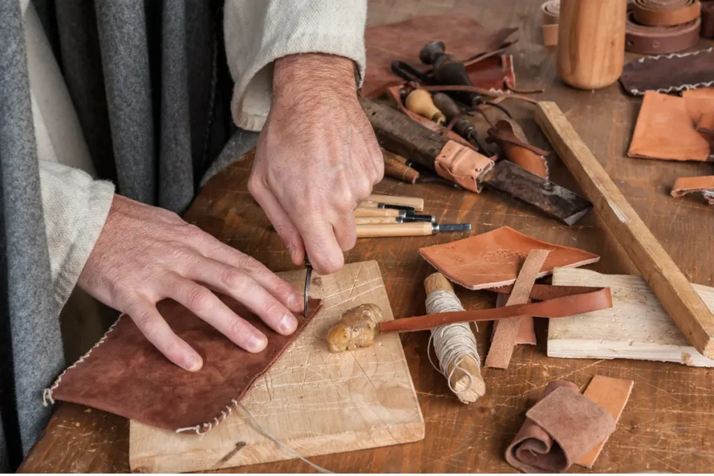 Leather workshop