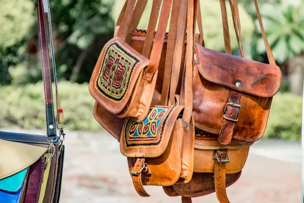 Leather Side Bags